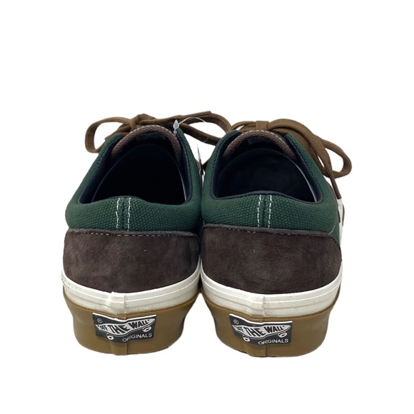 VANS Vault OG Era LX Sneakers Canvas Suede Brown Green Women's Shoes VN0A3CXNBGS - Picture 8 of 10